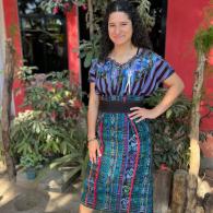 I was invited to my first Guatemalan wedding, and that meant wearing the Mayan traje tipico (traditional clothing). Each town has its own design and colors, so you can often decipher, or figure out, where someone is from based on their Mayan traje tipico