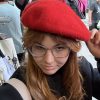 Baret hats are very popular in Paris!