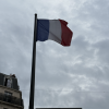 French flag waving