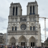The outside of the Notre Dame Cathedral is remarkable!