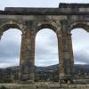 Ancient Roman Arch ruins in Volubilis
