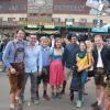 Enjoying Oktoberfest with friends from six different countries!