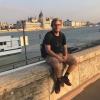 Sitting on the Danube River with a beautiful view of the Budapest Parliament Building!