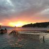 An unreal sunset in Hvar, Croatia-- one of the most beautiful places I think I will ever go!