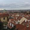 A view of Prague from the top of the Prague Castle area
