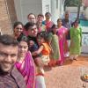This is my family in India. My host family has welcomed me as a daughter, and Gillian and Brian and I have become great friends as we have journeyed together