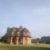 The Lotus Mahal, an ancient building with beautiful architecture