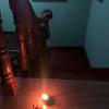 Little wax candles lined the halls and stood in all of the doorways to light the way for Laxmi 