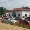 This is the Legon Police Station, right across from the University of Ghana 