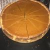My friend Dane made pumpkin pie - they don't have canned pumpkin here so he actually carved a real pumpkin 