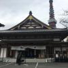 One of the many temples outside of Tokyo Tower. Buddhism is one of the most popular religions in Japan. 
