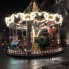 There aren’t many rides at Christmas markets, but there is usually a carousel or a ferris wheel 