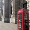 Red telephone boxes are iconic and still seen in some cities