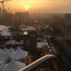 The view from the top of the Ferris Wheel in the Hasselt Christmas Market