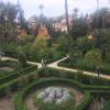 This is the Jardines del Real Alcazar (Gardens of the Royal Alcazar) in Seville 
