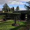 The castle had many gardens