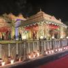 The priests and immediate family members will also be on the mandap during the ceremony, which often takes more than an hour!