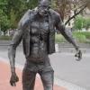 The story of Frankenstein was written on the shores of Lake Geneva, so the city commissioned a statue of him!