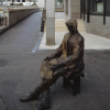 This statue was built to honor Geneva's immigrants, who currently make up 60% of the city's population