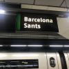 We left Barcelona from this station to take the high speed "Renfe" train to Madrid