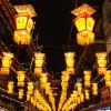For the New Year holiday, Shanghai hung up thousands of lanterns