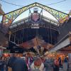 Market on the very busy La Rambla street with many regional dishes 