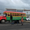 Notice how open this Samoan bus is!