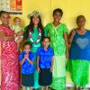 My Amaile host family from the rural mountainside