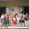 A group photo taken during our visit to the Robert Louis Stevenson Museum