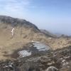 The view at the top of Hallasan includes two crater lakes