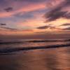 I love ending my day with a sunset surf or a walk along the beach during sunset