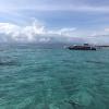 The water is so clear and blue in Bali especially in shallow areas like this that have white sand below