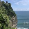 The southern part of Bali has a lot of limestone which can break apart to form cliffs like this