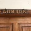 Every classroom has the name of an island or region in Indonesia. Lombok is the island just east of Bali