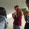 Here I am on the far right drinking coconut water from a fresh coconut