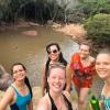 We went swimming in this river; it was so cold, but the locals told us it was "refreshing" so we got in!