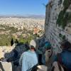 The path back down from the Acropolis