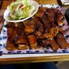 Sweet and savory glazed chashu pork