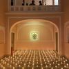 Beautiful lit candles