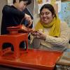 On New Year's Day, a traditional drink called sake is served with breakfast