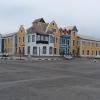 Namibia was once owned by Germany, and you can see German style buildings all over Swakopmund