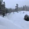 Another picture from Oulanka. This is of the landscape. The area has a ski slope nearby so hills and snow are very common here.