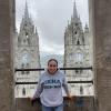 Me at the Basílica del Voto Nacional