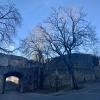 This is the Portal de Francia, which is what remains of an old city gate to Pamplona from France