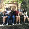 My friends and I went on a hike in the jungle and discovered ruins
