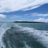 The boat ride on our way to Ile Aux Aigrettes, an island completely dedicated to wildlife conservation