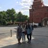 A picture of me, Hannah and Cori. When you tour the Kremlin, be sure to make time to see the royal jewels and treasures