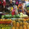 One of the most beautiful fruit stands with a lot of vibrant colors because they also sold "piñatas" just for fun! 
