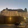To the northeast of the Czech Republic is Poland; Krakow has a gorgeous castle called Wawel Castle