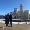 My boyfriend came to visit in December and we visited Hluboka and Vltavou